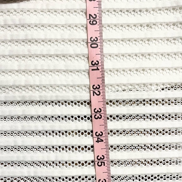 Leifsdottir Anthropology Long White Dress Women’s Size 6 - Picture 9 of 14